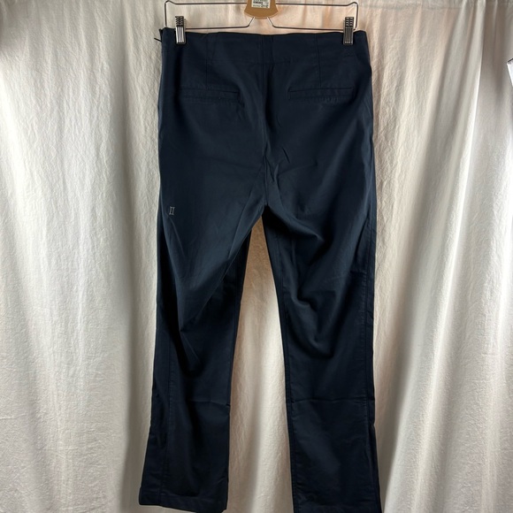 Kit and Ace Navy Pants Split Hem Side Zipper Pant 10 - Picture 2 of 9
